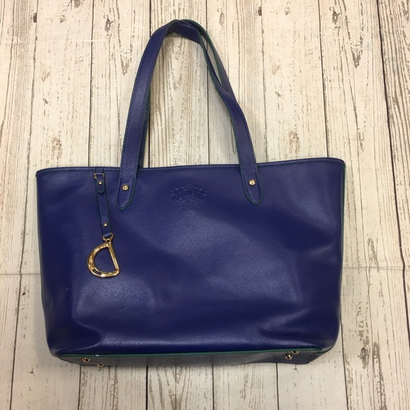 Lauren Ralph Lauren Handbags - Ralph Lauren Royal Blue Shoulder Bag Tote Purse